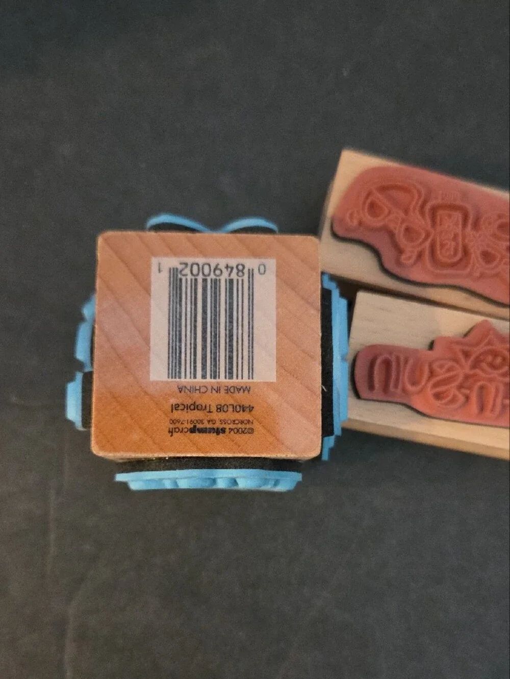 Fun in the Sun Wooden Stamp Set - 8 Stamp Set